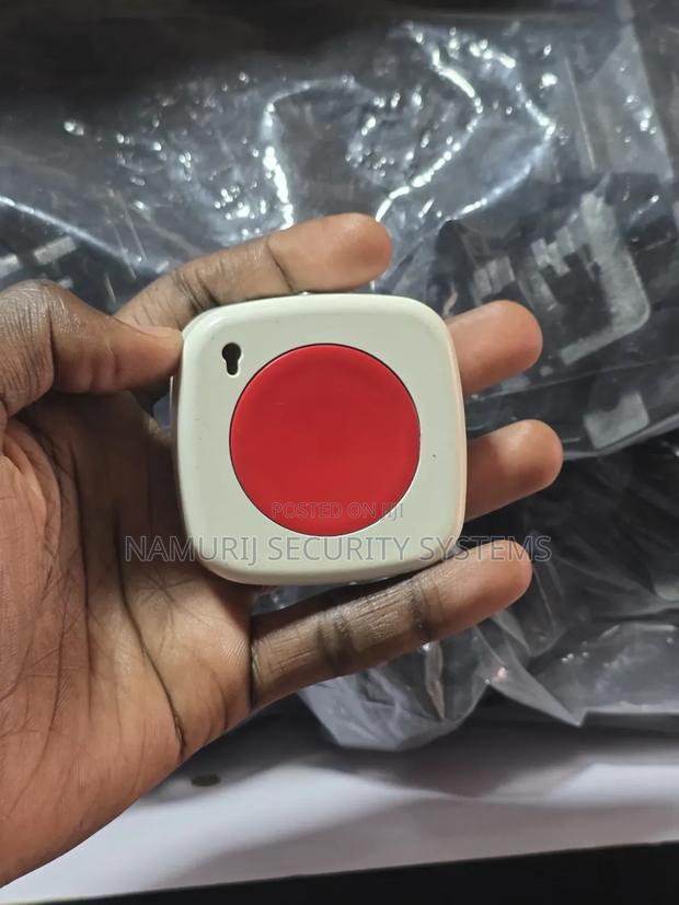 Center Push Panic Button – Emergency Alarm Button - main view