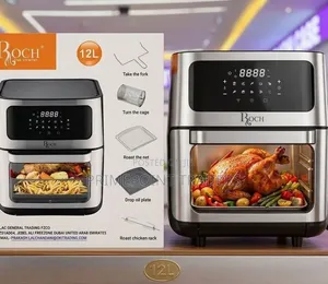Roch 12L Digital Air Fryer With Grill – Large Capacity Cooking