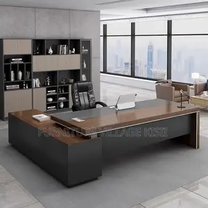 Office Desk: L-Shaped Excutive Desk 2.2M
