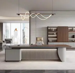 Office Desk: L-Shaped Excutive Desk 2.2M