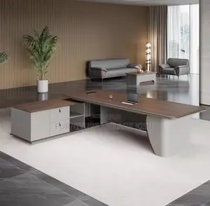 Office Desk: L-Shaped Excutive Desk 2.2M