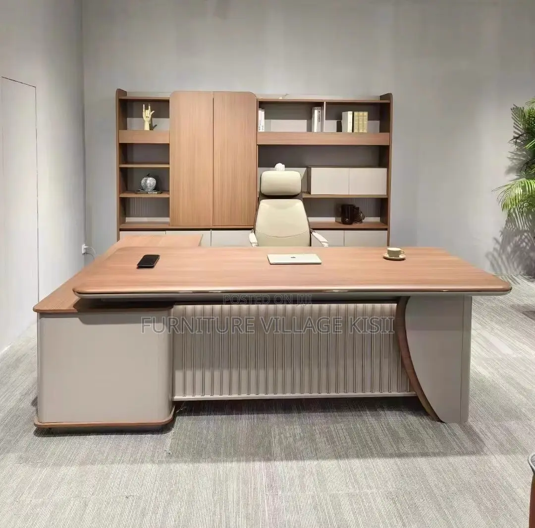 Office Desk: L-Shaped Excutive Desk 2.2M