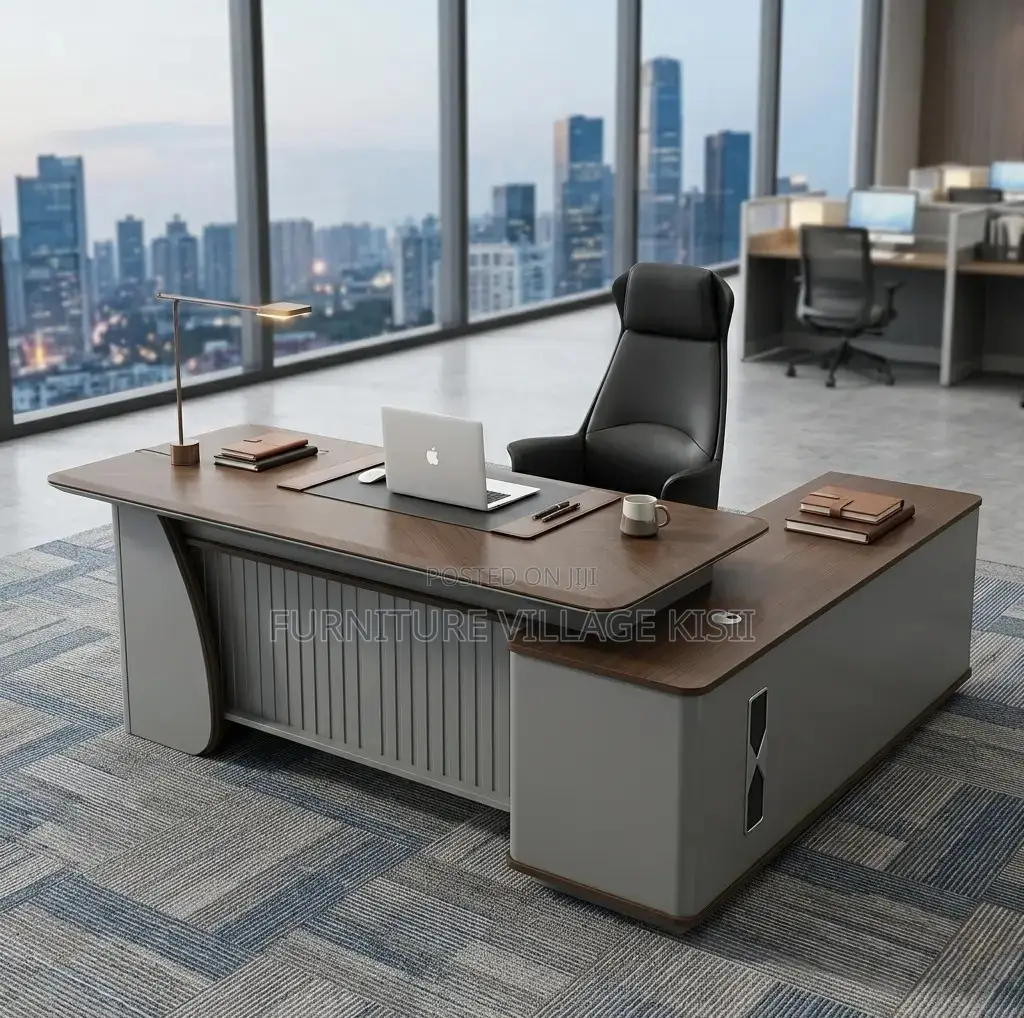 Office Desk: L-Shaped Excutive Desk 2.2M