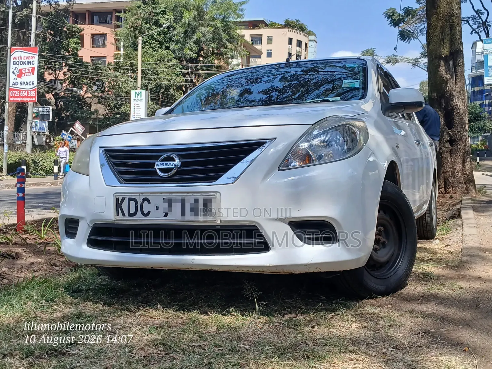Nissan Latio 2014 White