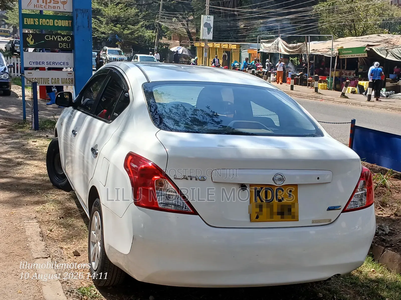 Nissan Latio 2014 White