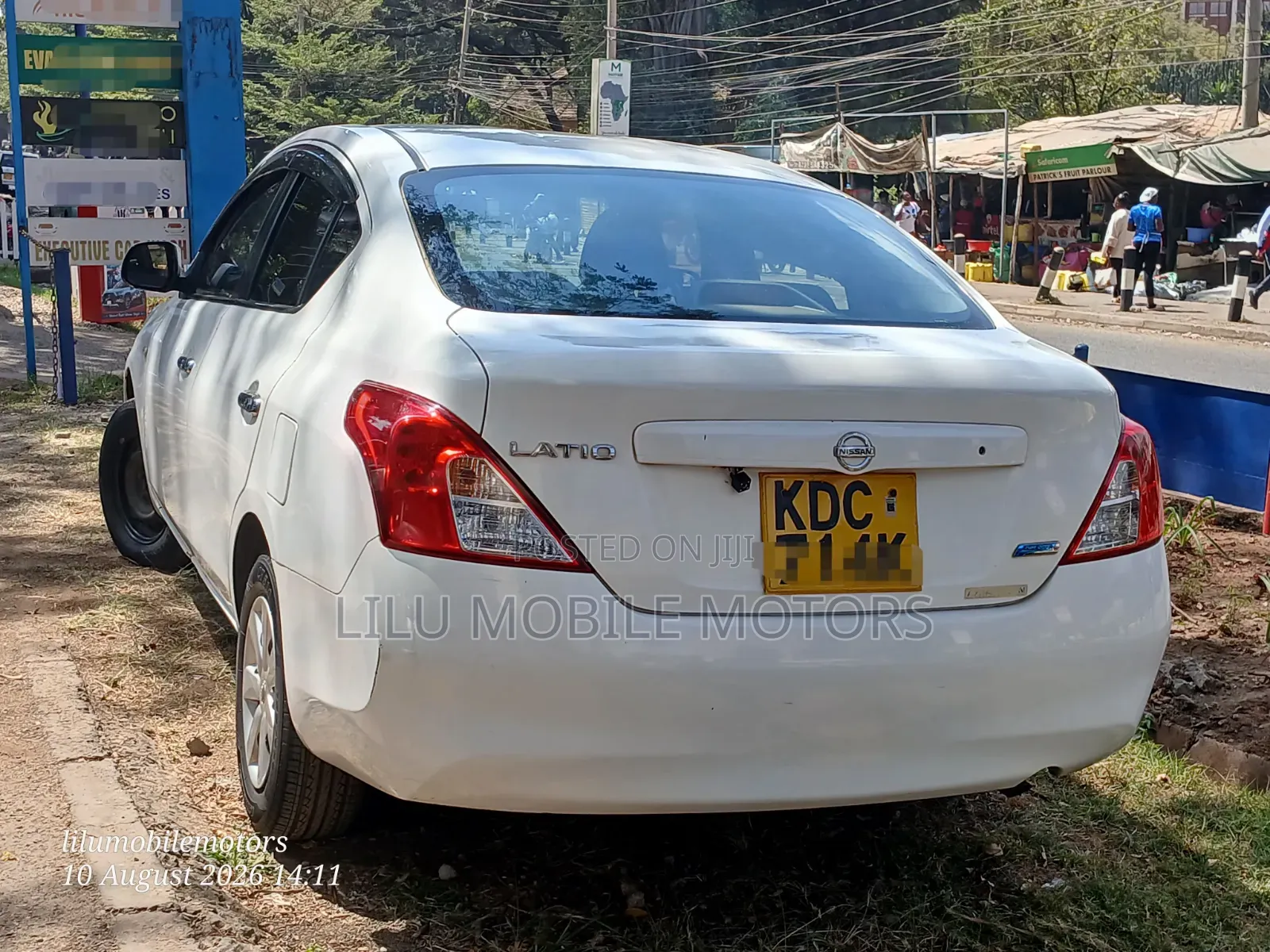 Nissan Latio 2014 White