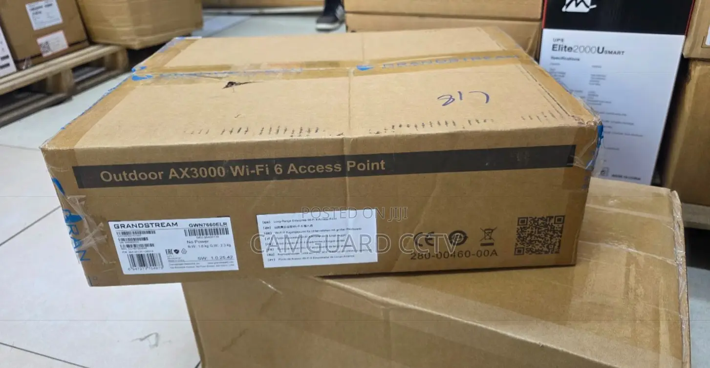 Grandstream GWN7660ELR Long Range Outdoor Wi-Fi 6 AP