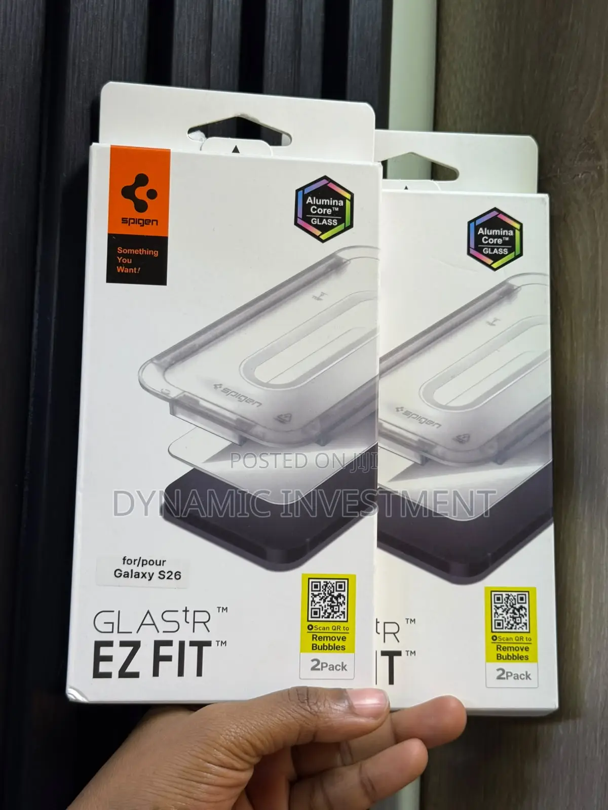 [2 Pack] Spigen Samsung S26 Screen Protector 6.3" EZ Fit Pro HD