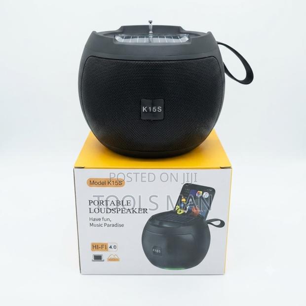 Rechargeable K15S Solar Bluetooth FM Radio USB Loudspeaker