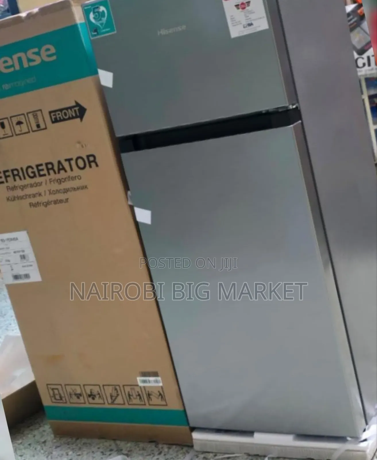 Hisense 120l Double Door Fridge