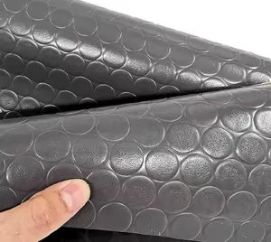 Black Rubber Coin Mat