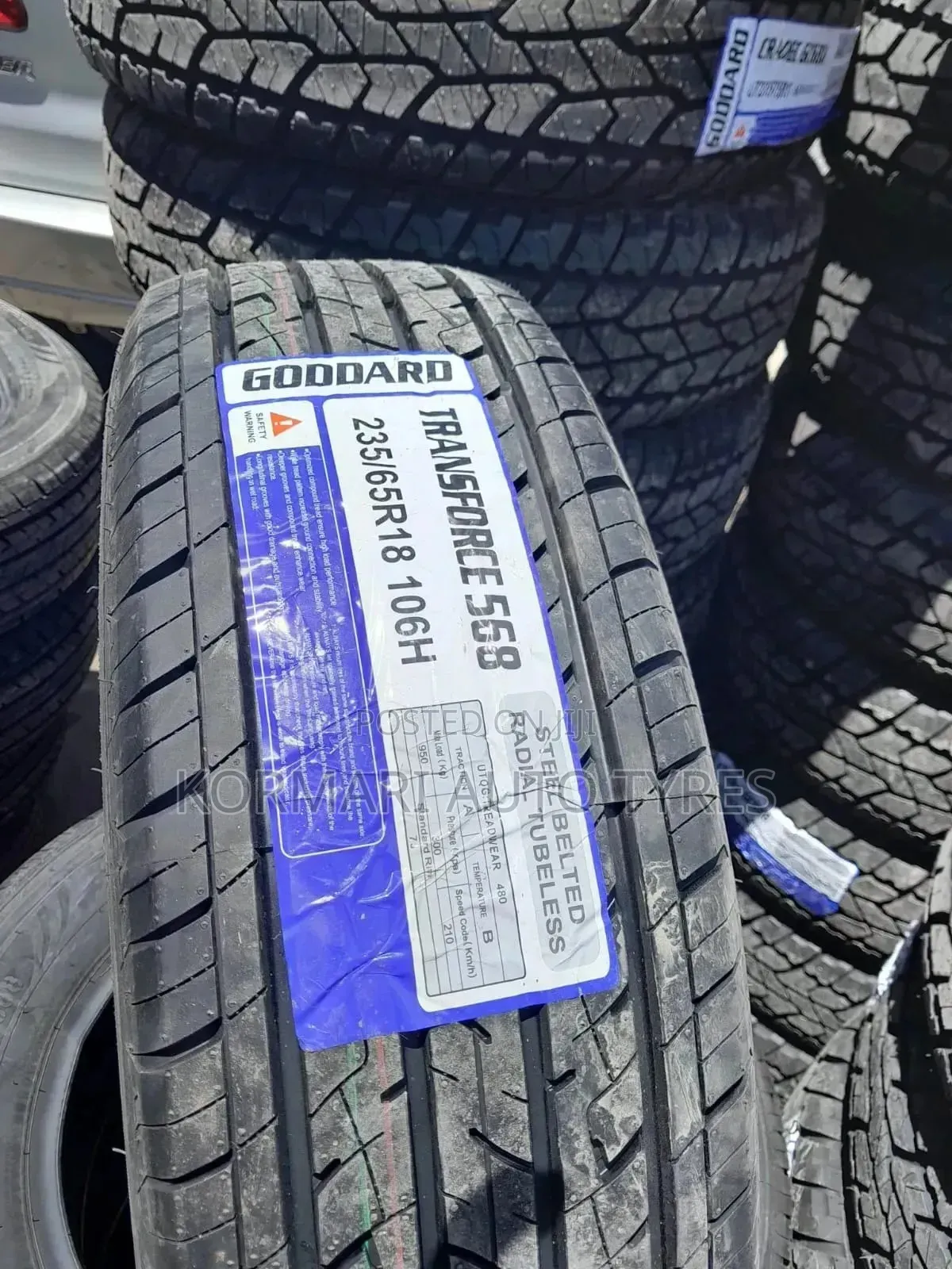 235/65r18 Goddard Tire