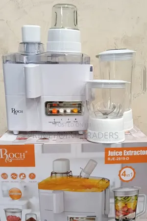 Roch 4-in-1 Juicer, Blender, Grinder Mill – All-in-One Kitchen Power