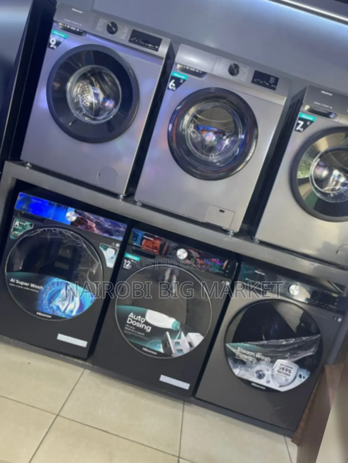 Hisense Front Load Washing Machine 10.5kgs