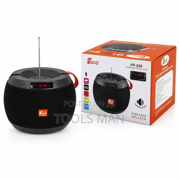 Rechargeable radio.Portable Wireless Bluetooth,USB,Aux Speaker FP-229