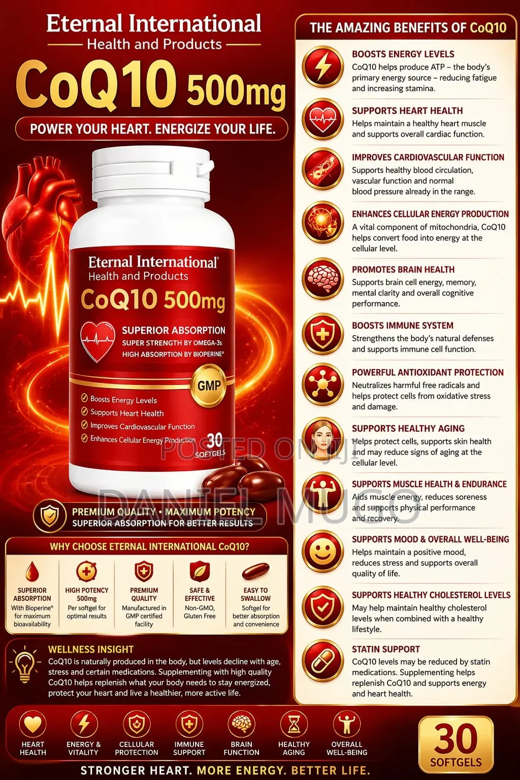 Coq10 Gelatinous Capsules