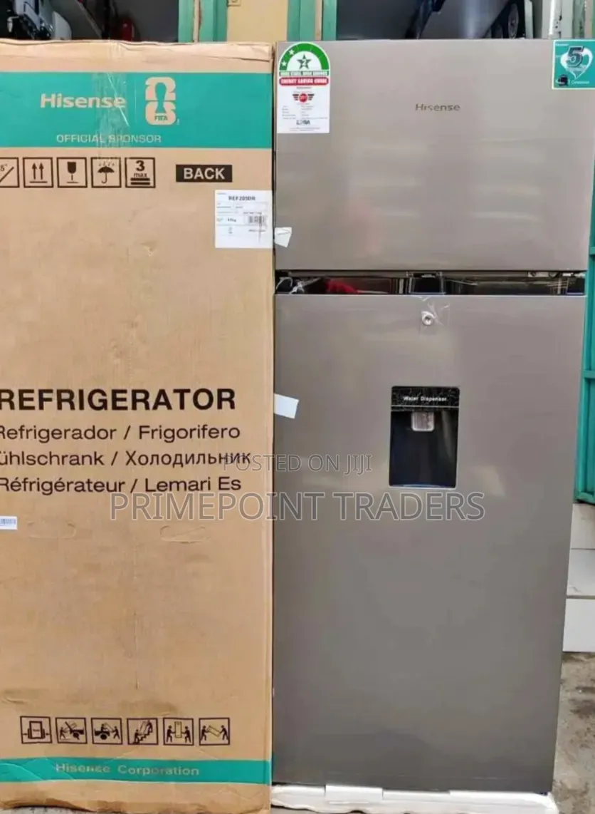 Hisense 205L Double Door Fridge – Convenient Cooling With Dispenser