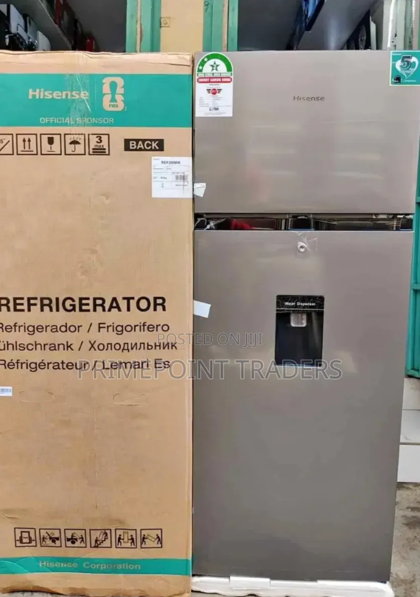 Hisense 205L Double Door Fridge – Convenient Cooling With Dispenser