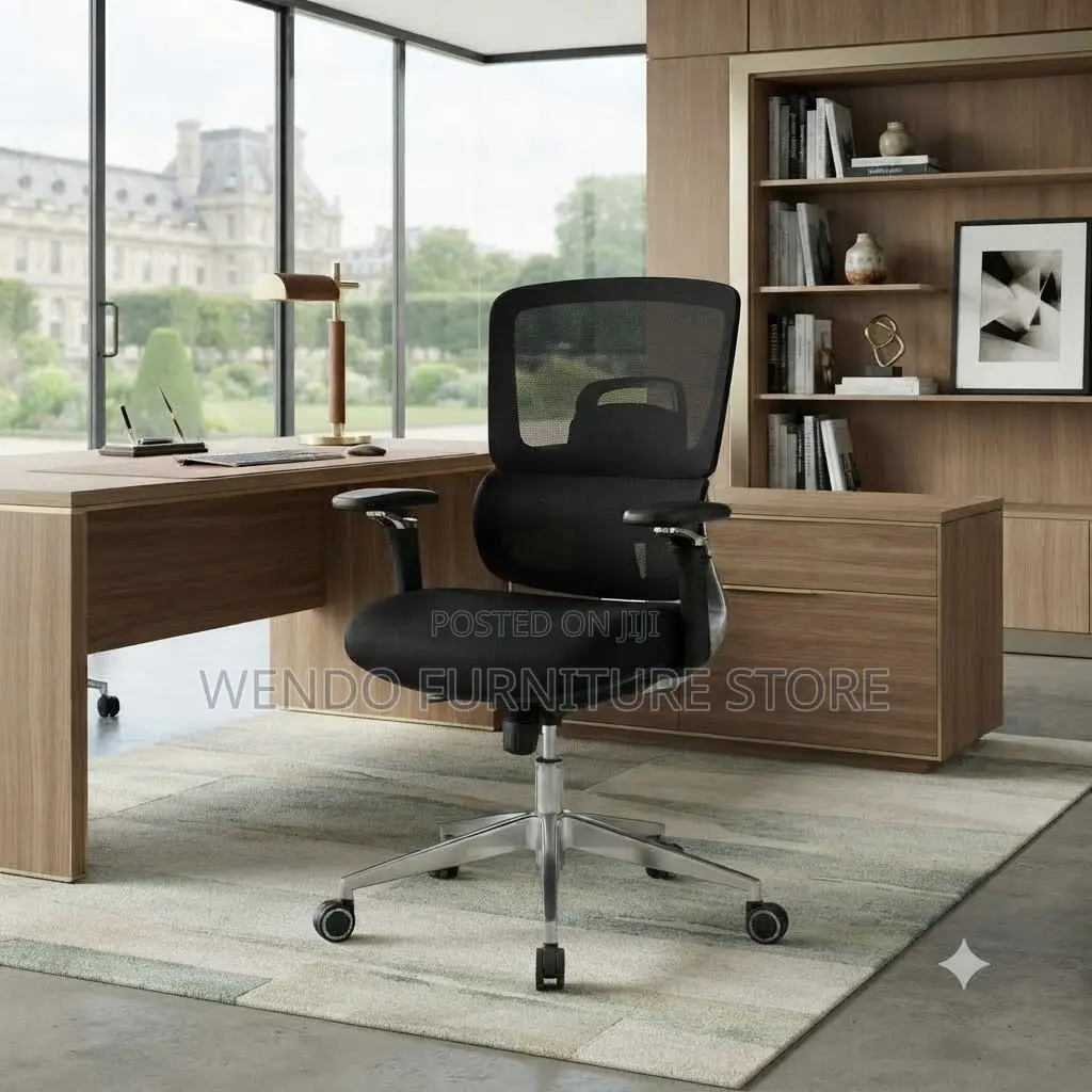 Office Chairs; Orthopedic Supportive Office Seat With Mid Backrest