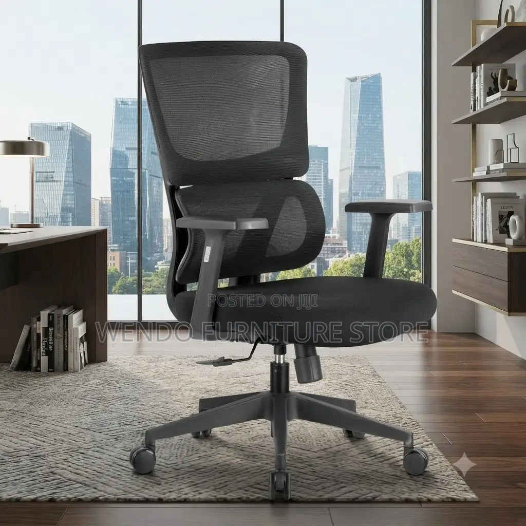 Office Chairs; Orthopedic Supportive Office Seat With Mid Backrest
