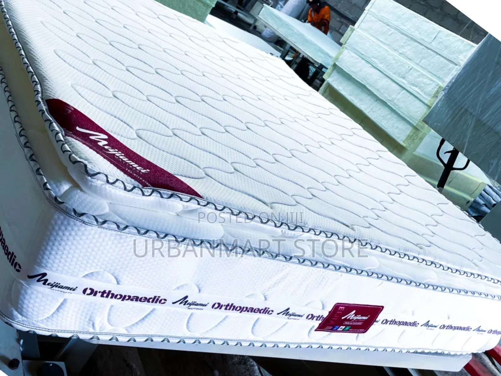 Orthopedic Mattress 5×6 10 Inch – Quilted Design, 5 Year Warranty