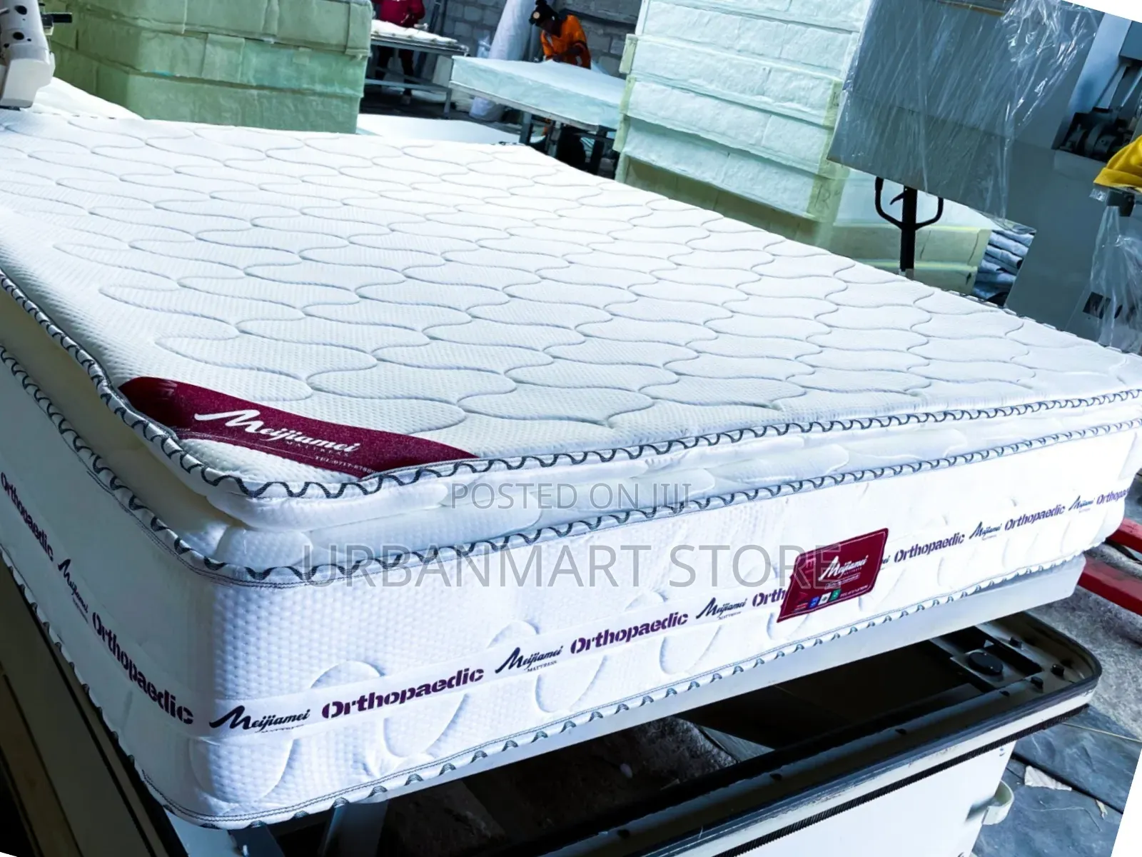 Orthopedic Mattress 5×6 10 Inch – Quilted Design, 5 Year Warranty