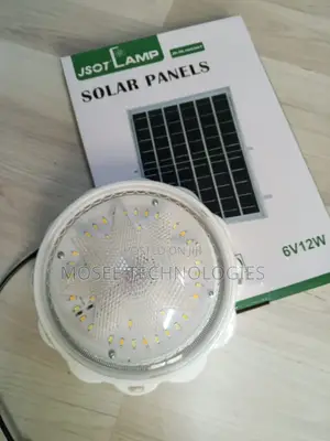 Jsol Lamp 6V 12W Solar Panel LED Outdoor Light
