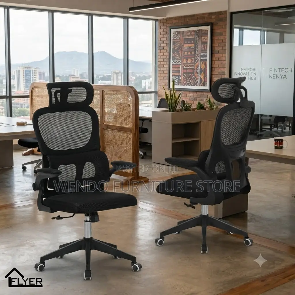 Office Chairs; Orthopedic Flip in Out Office Chairs
