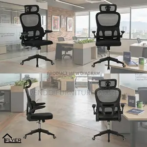 Office Chairs; Orthopedic Flip in Out Office Chairs