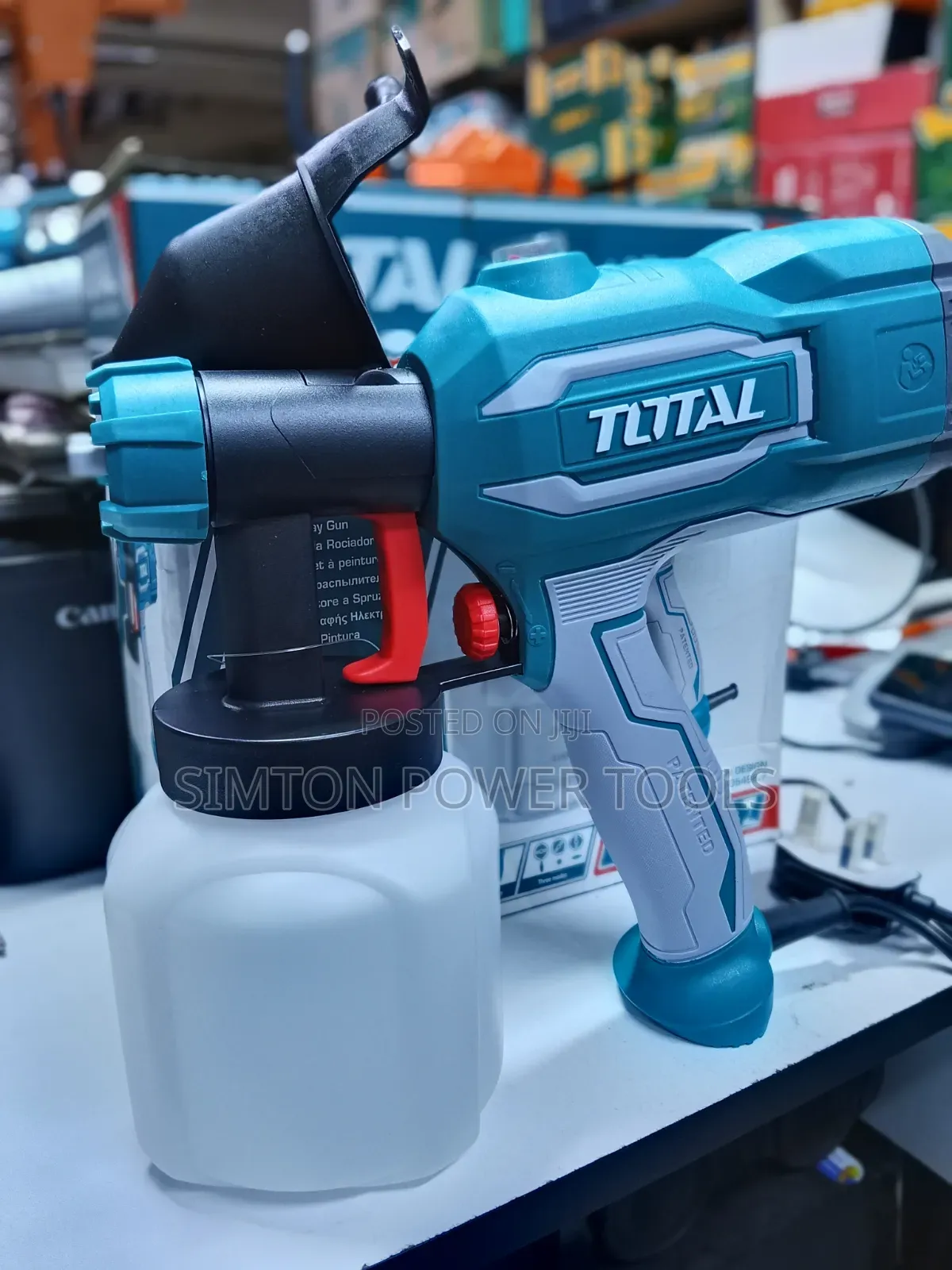TOTAL 450W Electric Paint Spray Gun