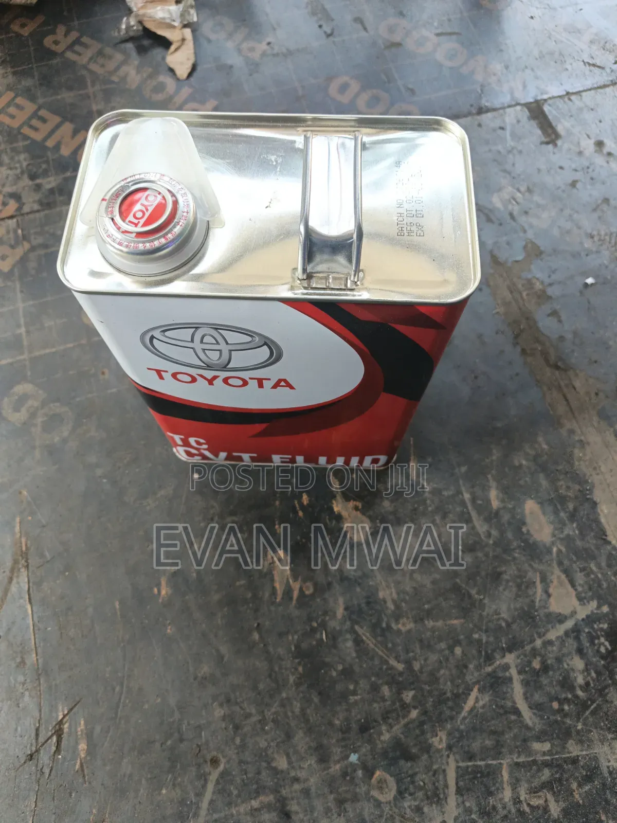 Toyota Gearbox Oil CVT-TC Available
