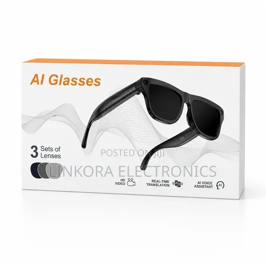 Smart AI Glasses With Camera Audio