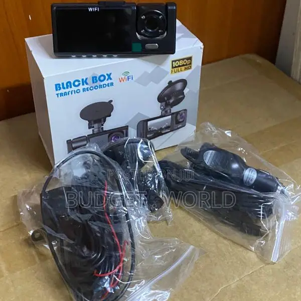 . C309 Triple Camera Car DVR – WiFi Dash Cam With Multiple Views
