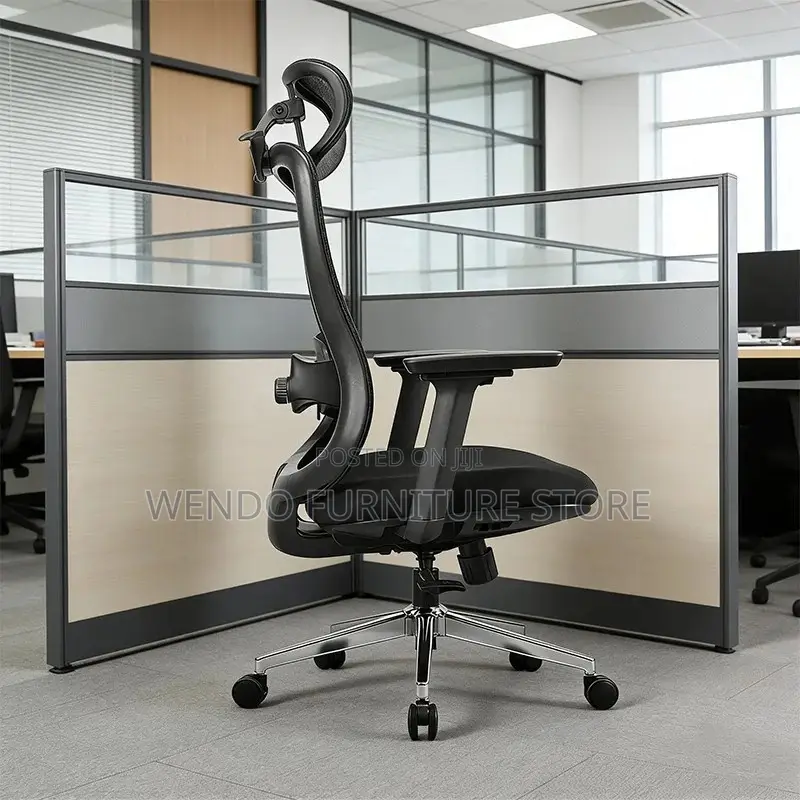 Office Chairs; Ergonomic Executive Office Chair With Headrest