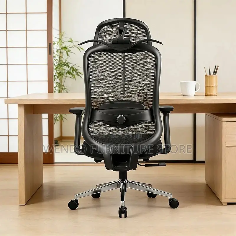 Office Chairs; Ergonomic Executive Office Chair With Headrest