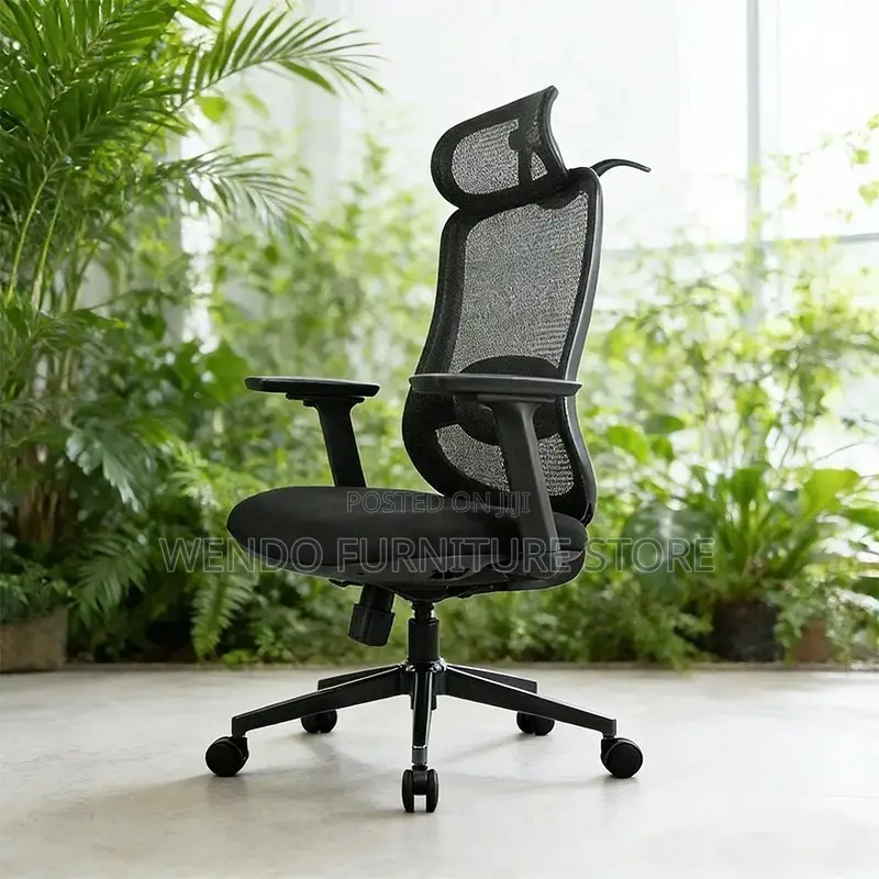 Office Chairs; Ergonomic Executive Office Chair With Headrest