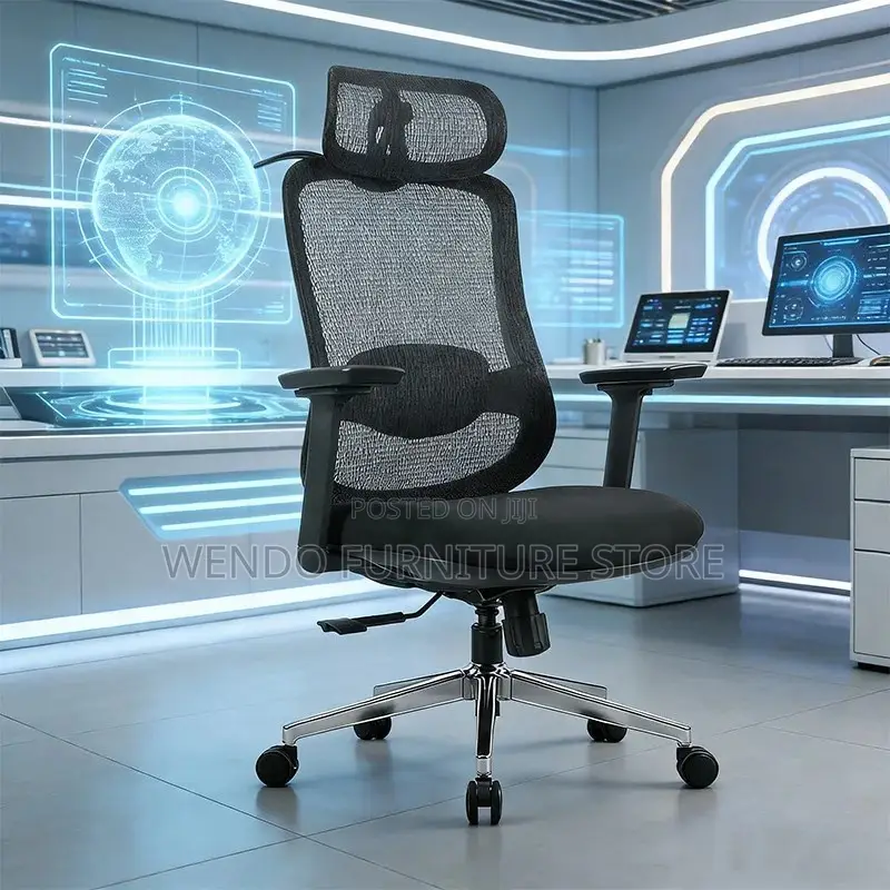 Office Chairs; Ergonomic Executive Office Chair With Headrest