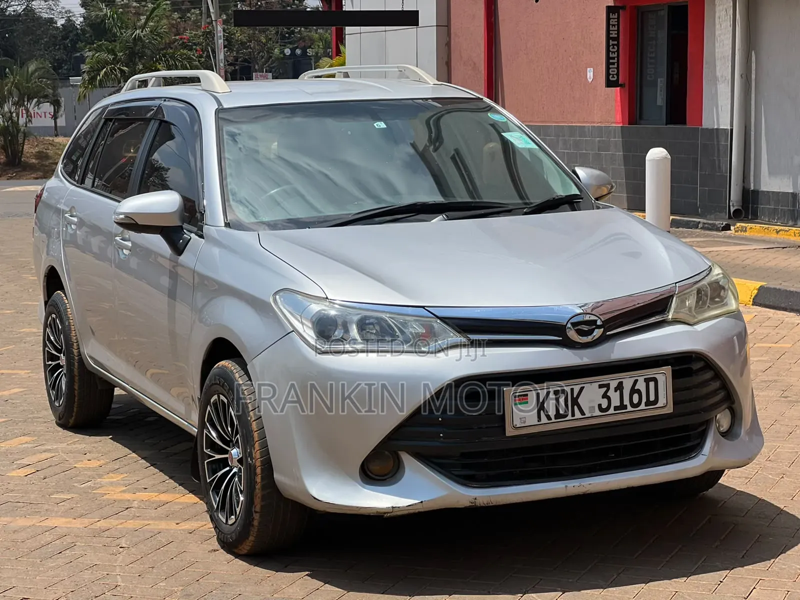Toyota Corolla Fielder 2015 Silver