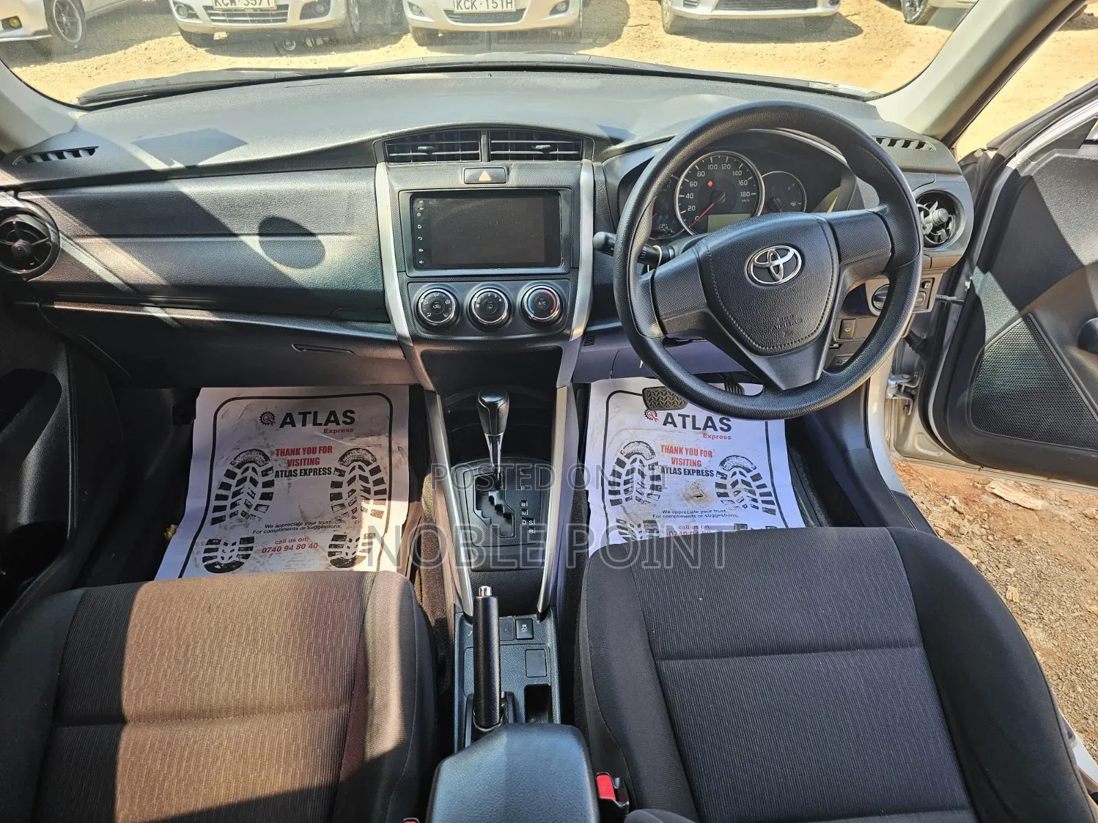 Toyota Corolla Fielder 2015 Silver