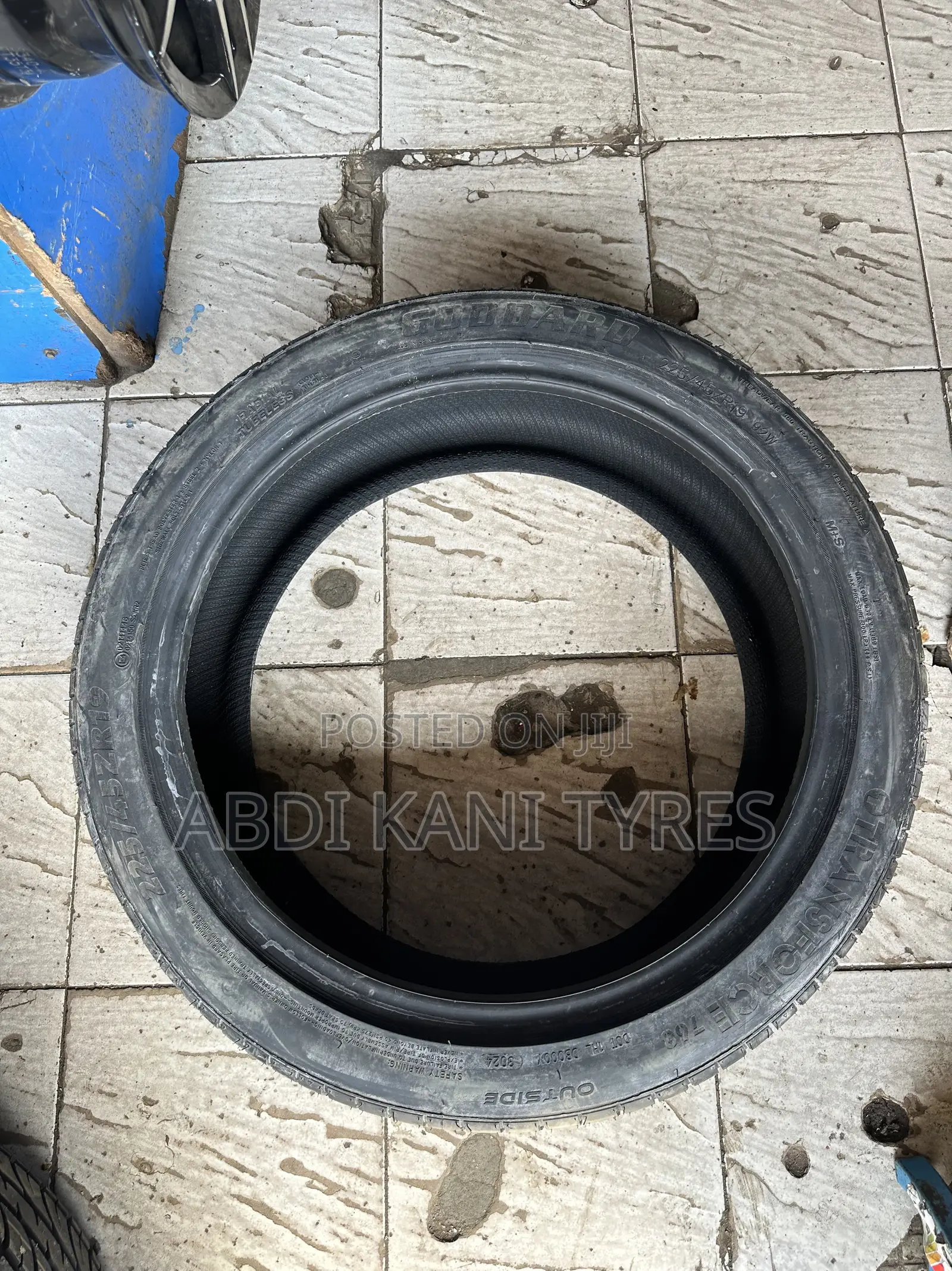225/45r19 Goddard Tires