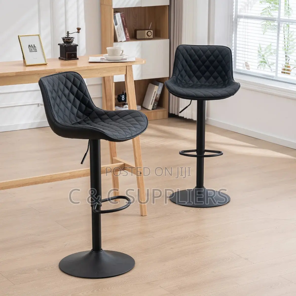 Modern Adjustable Kitchen Footstool.