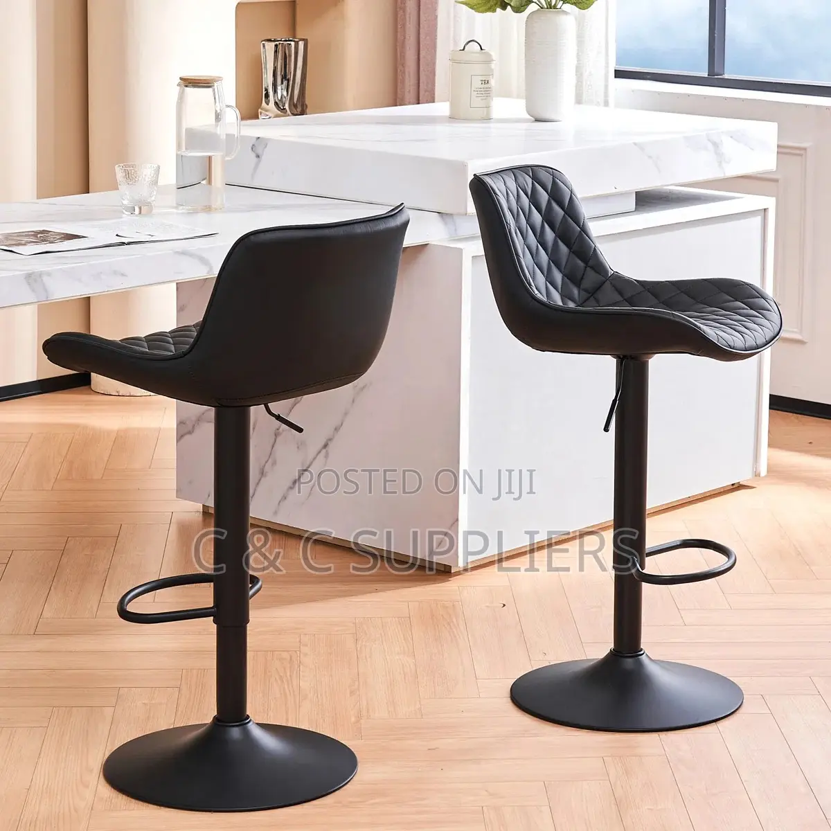Modern Adjustable Kitchen Footstool.