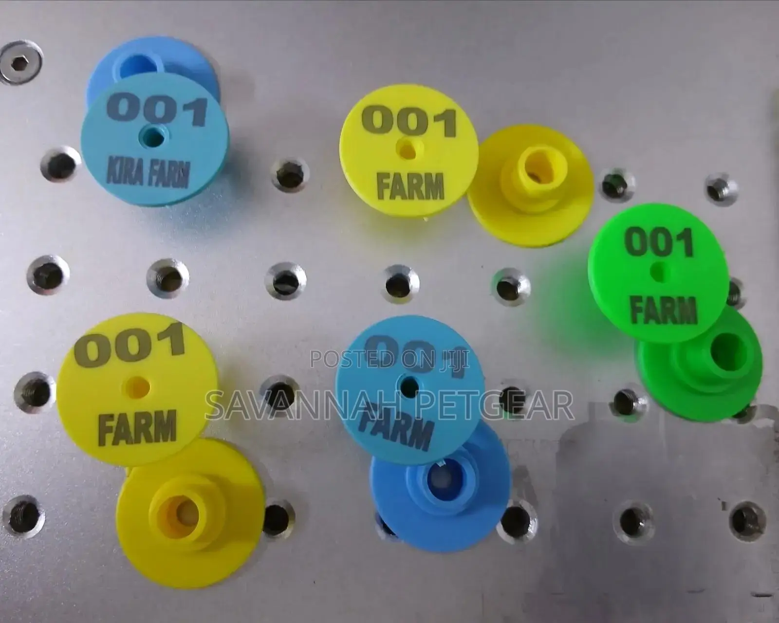 ROUND TAGS Numbered and Customized Livestock Identification Tracking