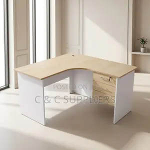 Custom Curved Home Study Desk-1.2m