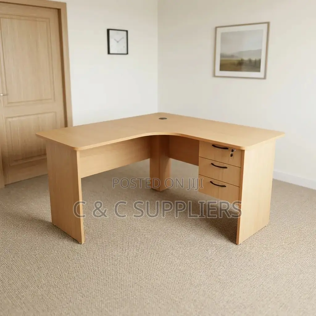 Custom Curved Home Study Desk-1.2m