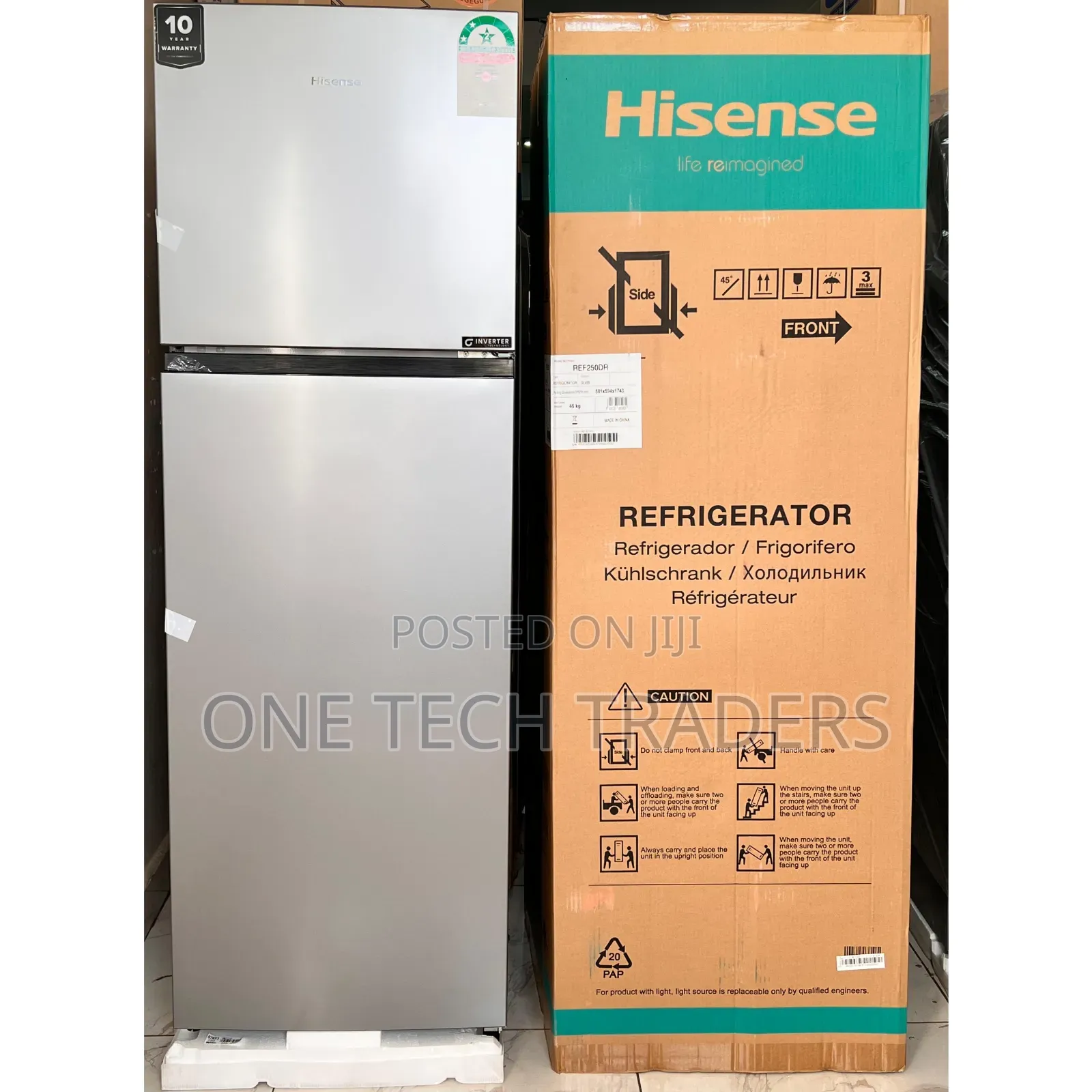 Hisense Fridge 250 Litres No Frost