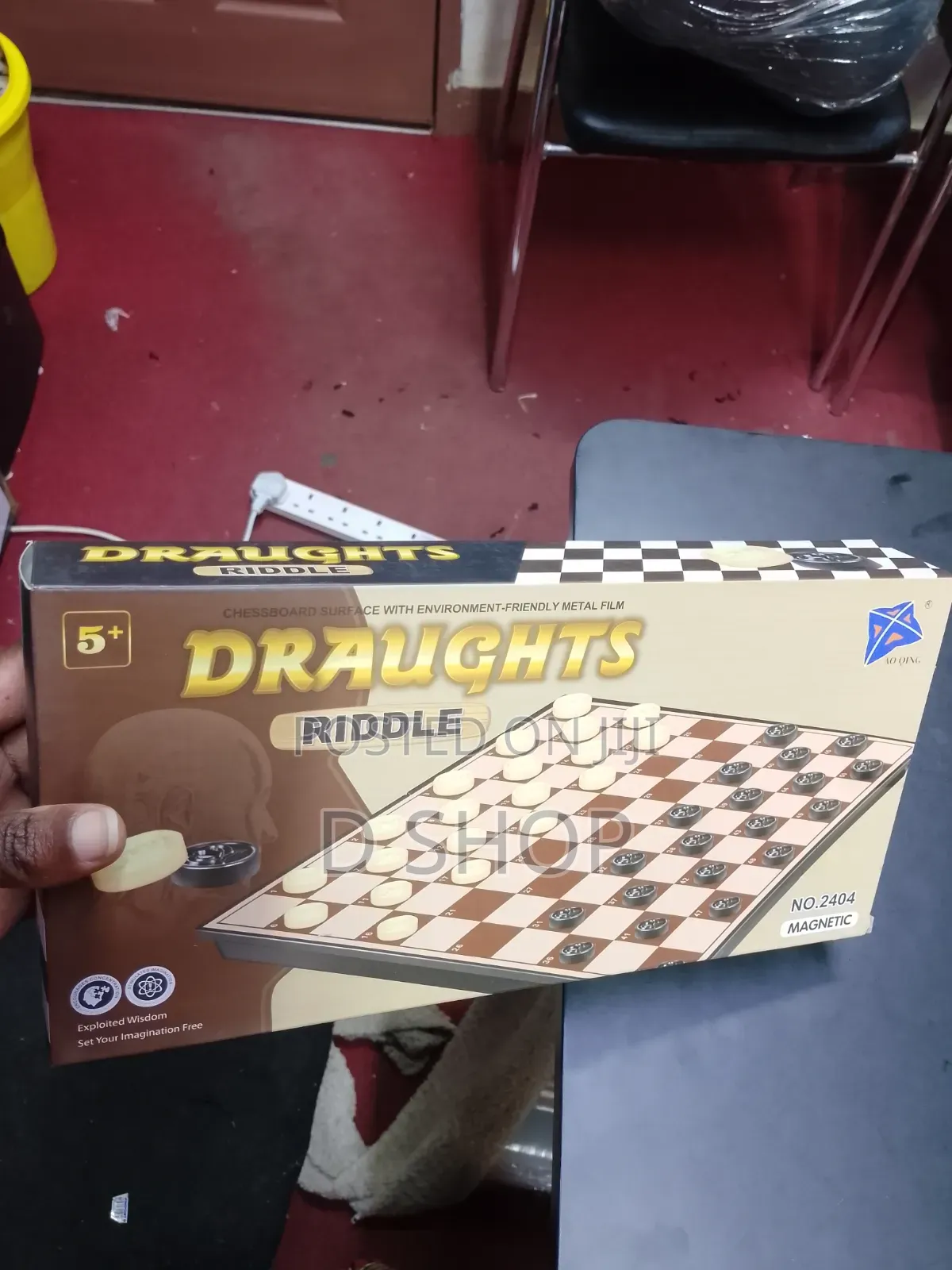 High Quality Draughts Riddle Game