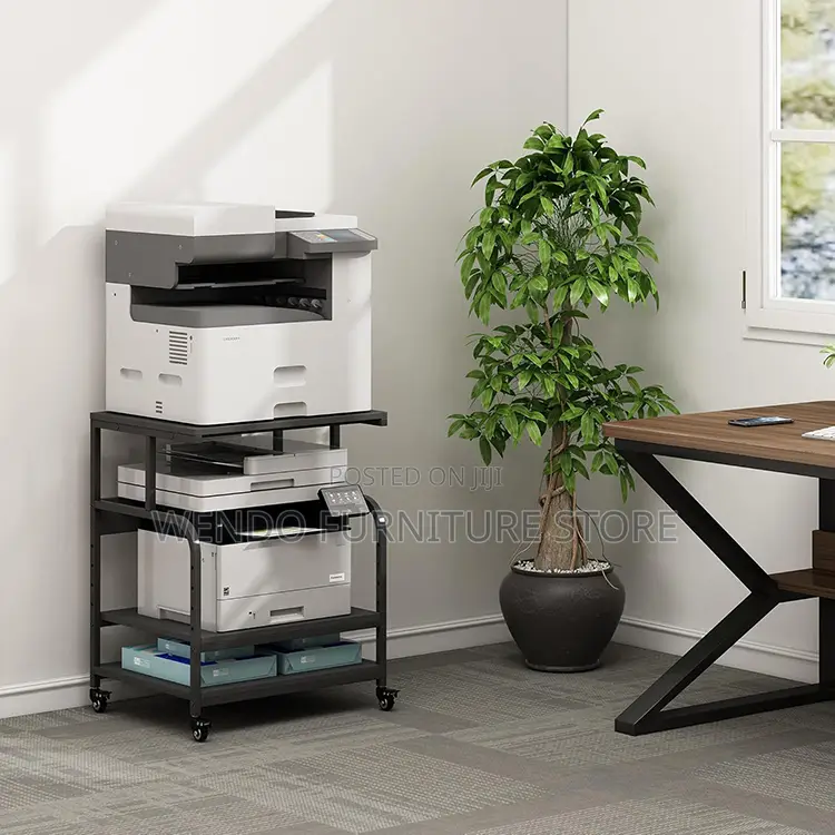 3-Tier Office Printer Stand