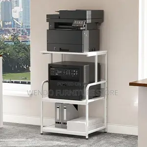 3-Tier Office Printer Stand