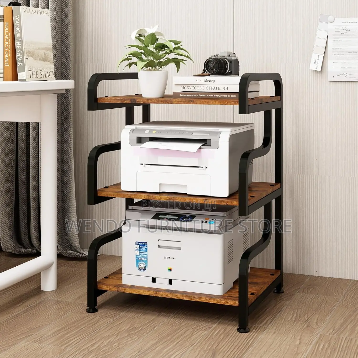 3-Tier Office Printer Stand